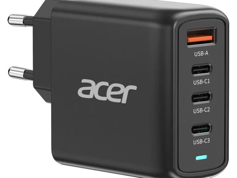 Acer Netzteil-Ladegerät 100W GaN inkl. 2m USB-C Kabel