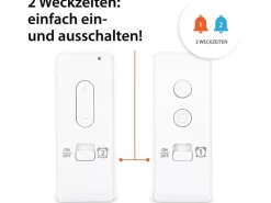 ADE Funkwecker mit Nachtlichtsensor