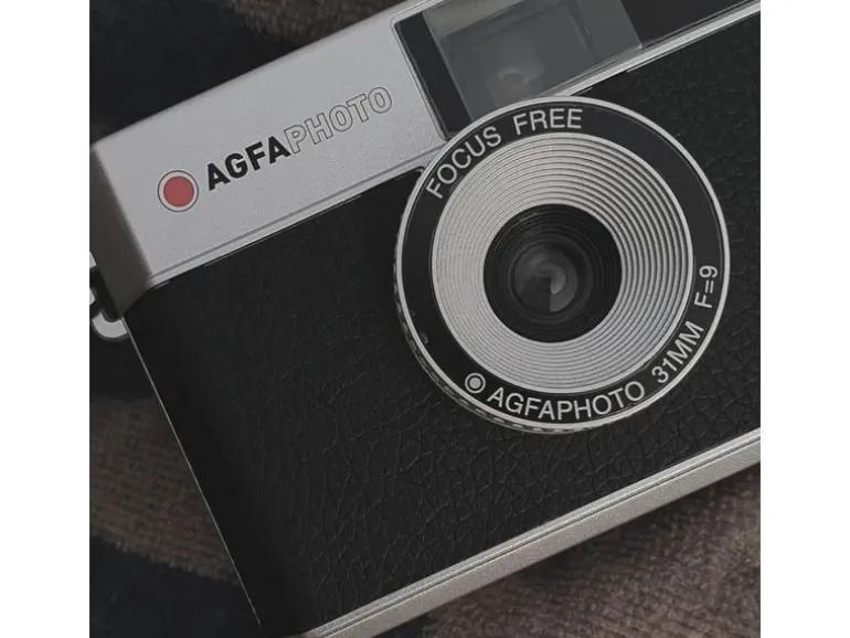 Agfa Analogkamera 35 mm - Schwarz