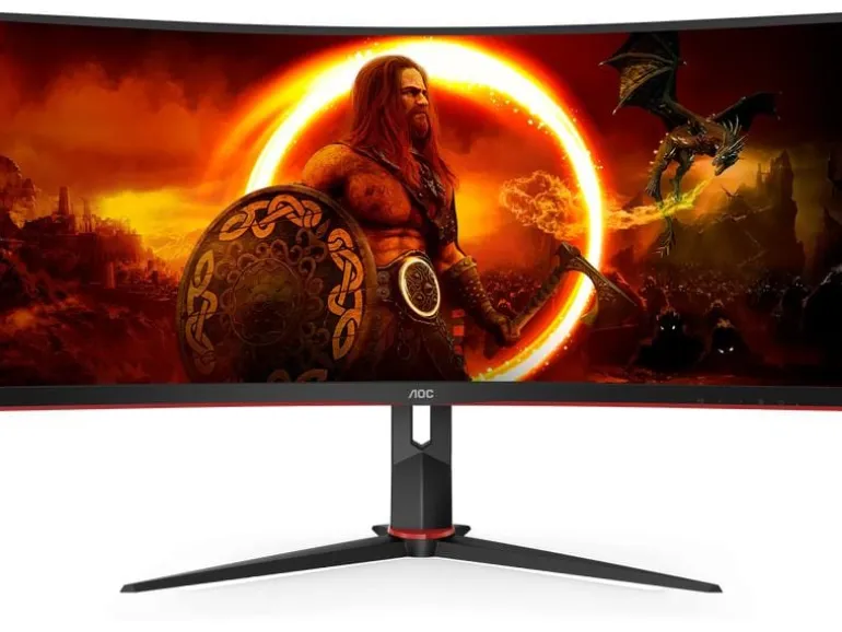 AOC Monitor CU34G2XP/BK 34 ", 3440 x 1440 (UWQHD)