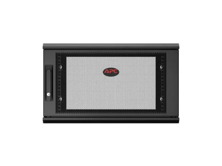 APC Wandschrank AR106SH4 19" / 6HE / Schwarz
