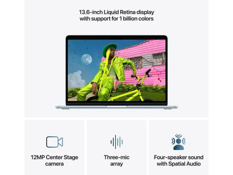 Apple MacBook Air 13" 2026 M5 8C GPU / 16 GB / 512 GB Sky Blue