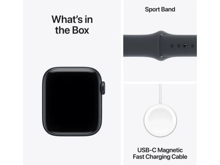Apple Watch SE 3 40 mm GPS Sport Band Midnight M/L