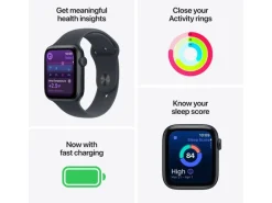 Apple Watch SE 3 40 mm GPS Sport Band Midnight M/L