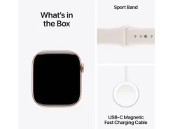 Apple Watch Series 11 46 mm GPS Rose Gold Alu Sport Band S/M
