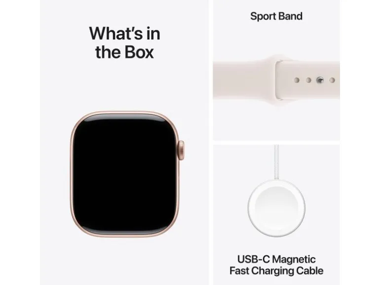 Apple Watch Series 11 46 mm GPS Rose Gold Alu Sport Band S/M