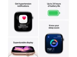 Apple Watch Series 11 46 mm GPS Rose Gold Alu Sport Band S/M