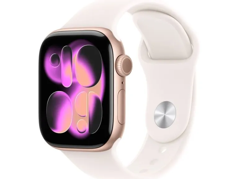 Apple Watch Series 11 42 mm LTE Rose Gold Alu Light Blush S/M