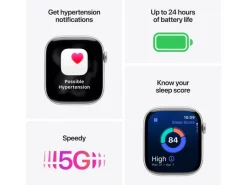 Apple Watch Series 11 42 mm LTE Rose Gold Alu Light Blush S/M