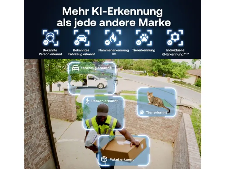 Arlo Überwachungsset Pro 6 2K 3er Set Weiss