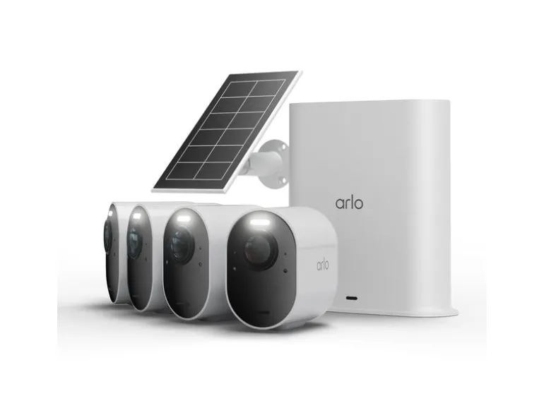 Arlo Überwachungsset Ultra 3 4K UHD & Solar Panel 4 Stück