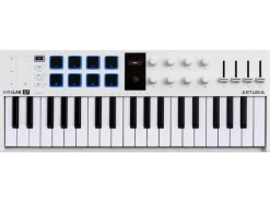 Arturia Keyboard Controller MiniLab 37 Mk3 37 Tasten, Weiss