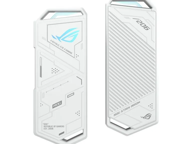 ASUS Externes Gehäuse ROG Strix Arion White Edition M.2