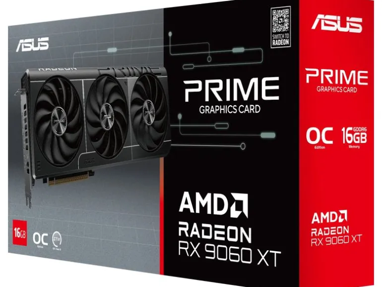 ASUS Grafikkarte AMD Radeon RX9060 XT Prime 16GB