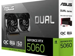 ASUS Grafikkarte Dual GeForce RTX 5060 8 GB OC Edition