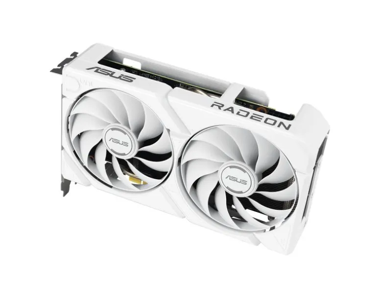ASUS Grafikkarte Dual Radeon RX9060XT 16G Weiss