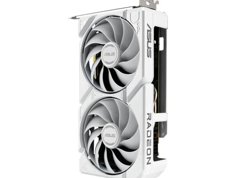 ASUS Grafikkarte Dual Radeon RX9060XT 16G Weiss