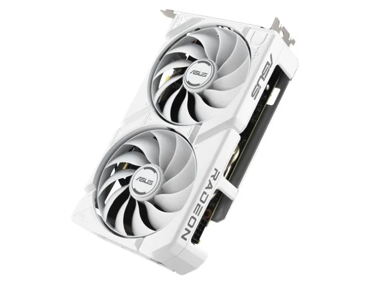 ASUS Grafikkarte Dual Radeon RX9060XT 16G Weiss