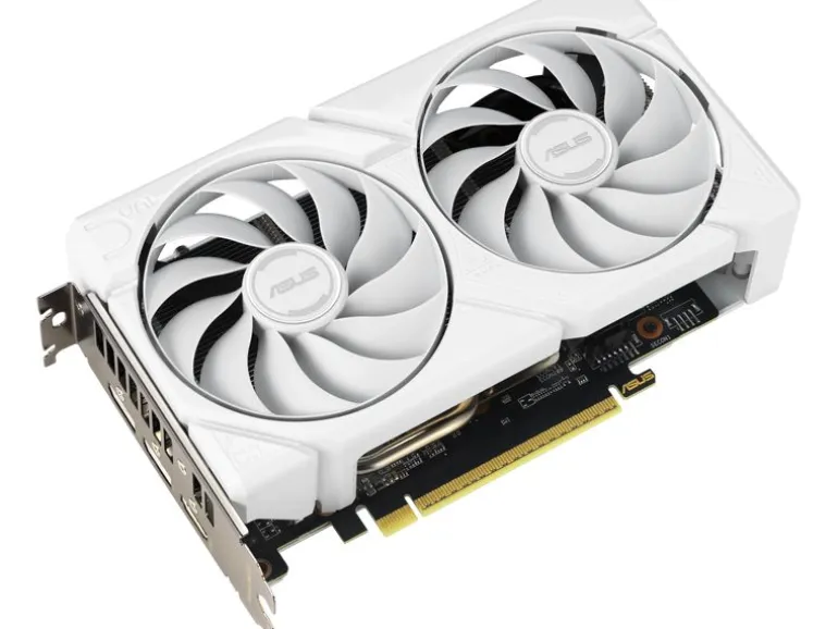 ASUS Grafikkarte Dual Radeon RX9060XT 16G Weiss