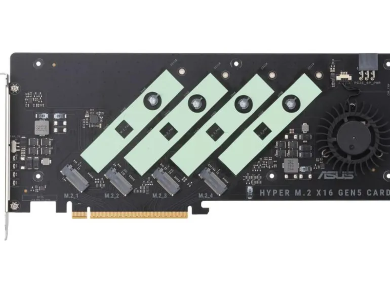 ASUS Host Bus Adapter Hyper M.2 x16 Gen5 Card