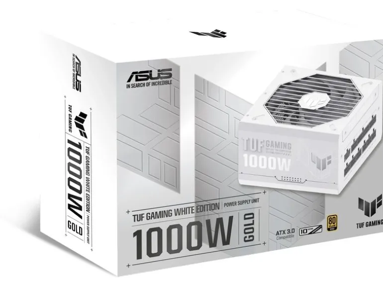 ASUS Netzteil TUF Gaming 1000W Gold White Edition 1000 W