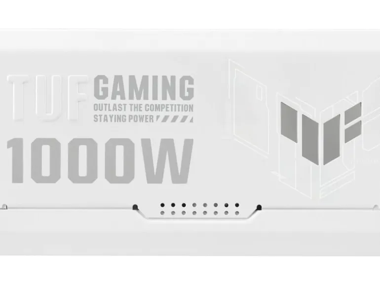 ASUS Netzteil TUF Gaming 1000W Gold White Edition 1000 W