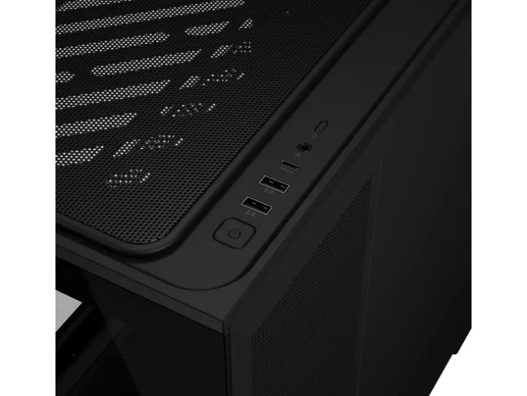 ASUS PC-Gehäuse Prime AP202 TG ARGB Schwarz