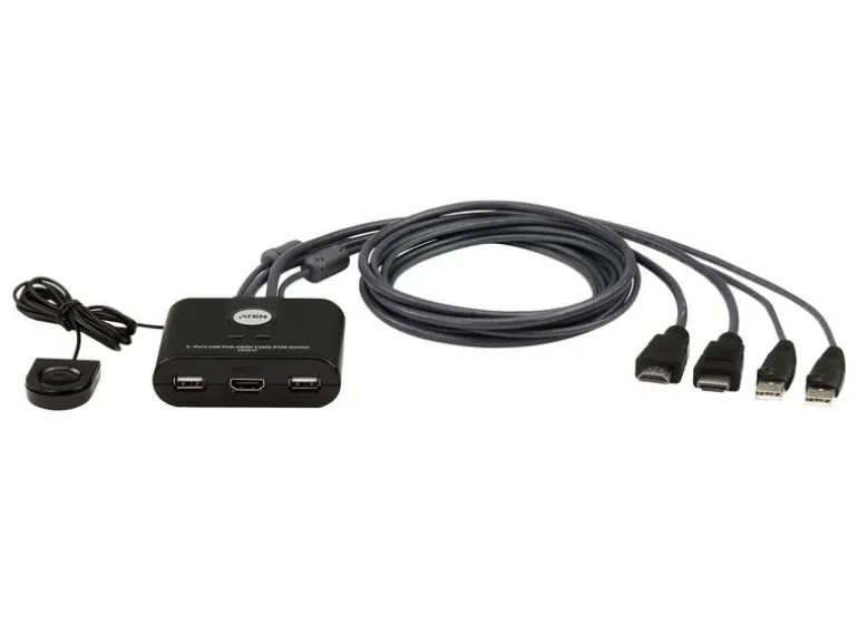 Aten KVM Switch CS22HF 2-Port HDMI