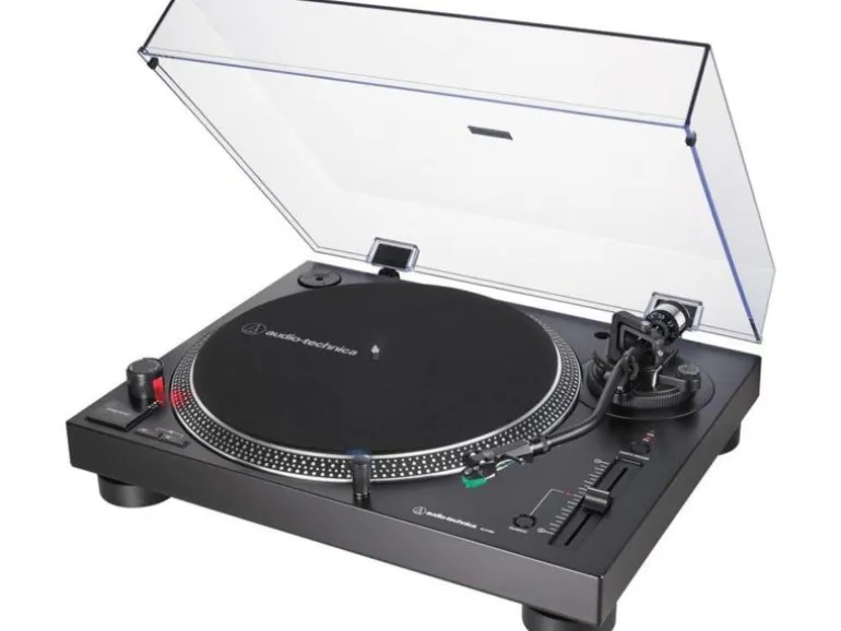 Audio-Technica Plattenspieler AT-LP120X USB Schwarz