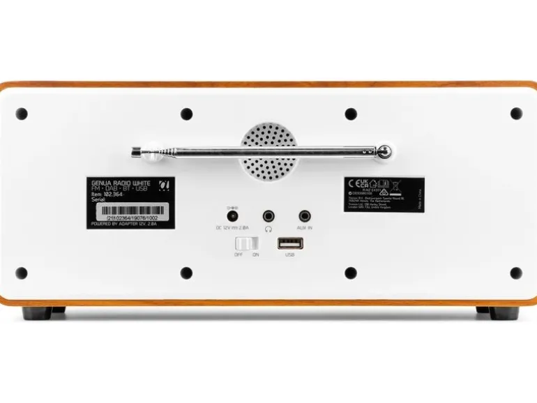 Audizio DAB+ Radio Genua Weiss