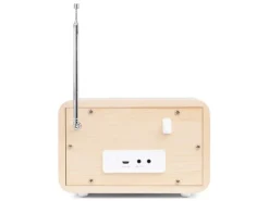 Audizio DAB+ Radio Milan Dunkelbraun/Silber