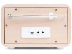 Audizio DAB+ Radio Milan Dunkelbraun/Silber