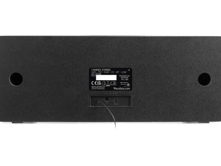 Audizio Micro-HiFi Anlage Cannes Schwarz