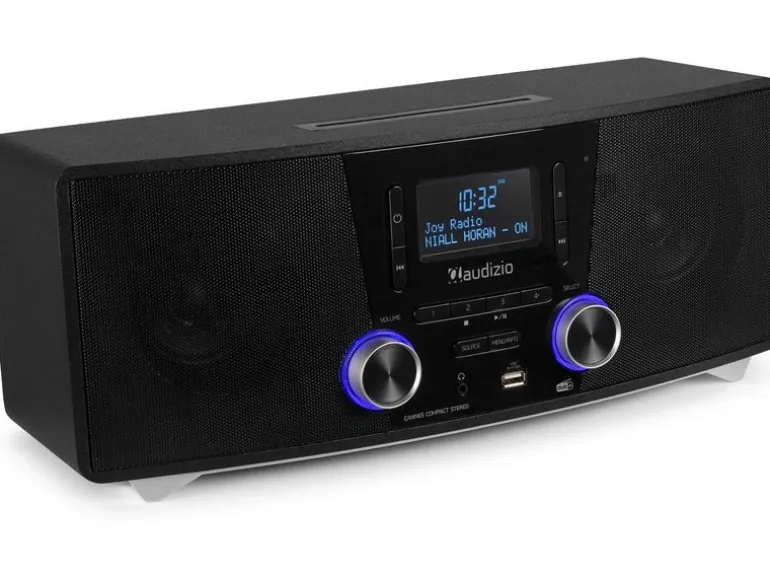 Audizio Micro-HiFi Anlage Cannes Schwarz