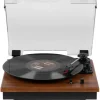 Audizio Plattenspieler mit Bluetooth RP112L Dunkelbraun