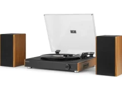Audizio Plattenspieler RP335 Braun/Schwarz