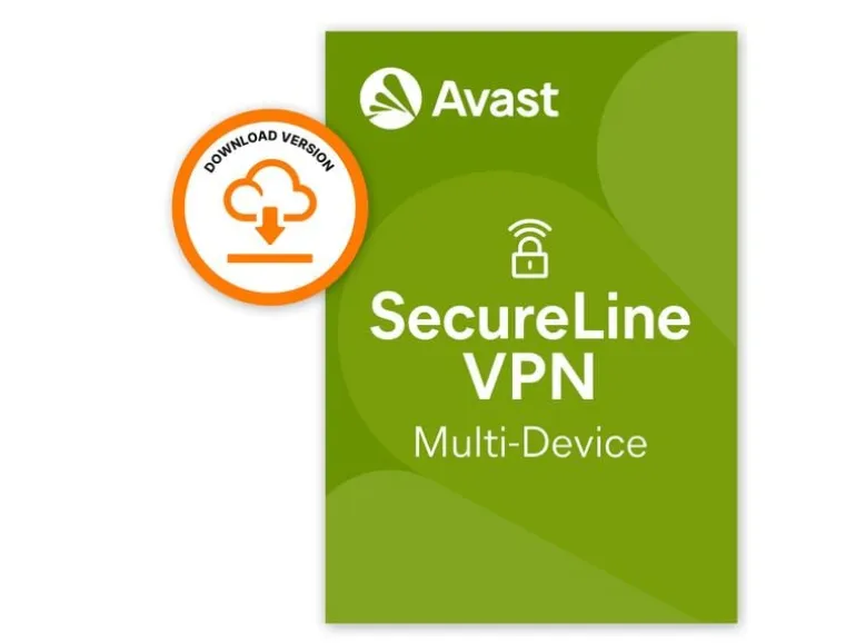Avast SecureLine VPN ESD, Vollversion, 10 Geräte, 1 Jahr