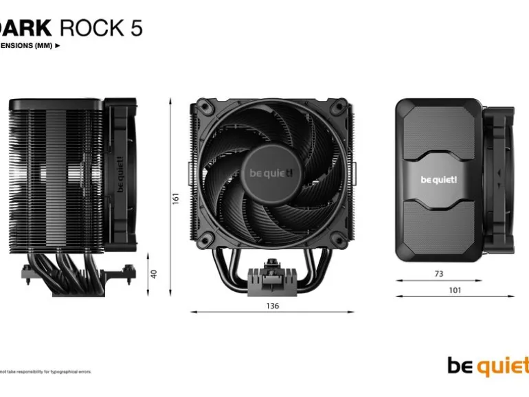 be quiet! CPU-Kühler Dark Rock 5