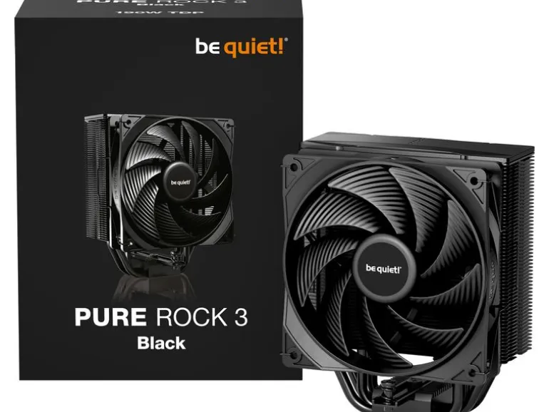 be quiet! CPU-Kühler Pure Rock 3 Schwarz