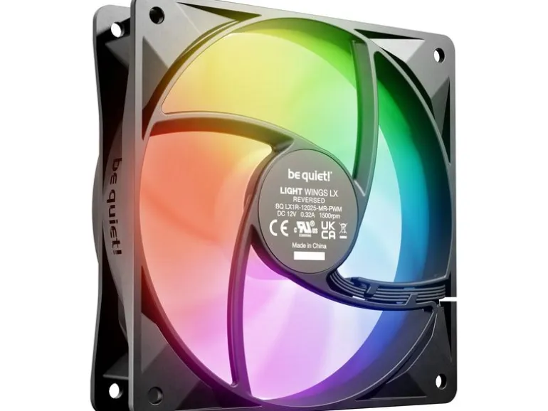 be quiet! PC-Lüfter Light Wings LX 120 mm PWM Reverse Black