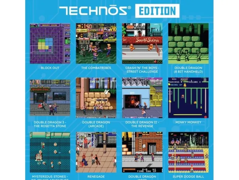 Blaze Spielkonsole Evercade Technos Super Pocket (Box)