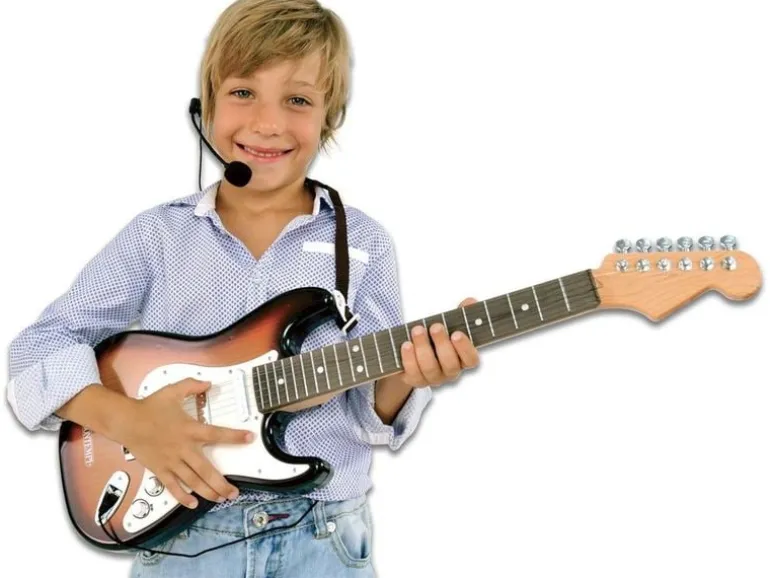 Bontempi Musikinstrument Elektronische Rockgitarre