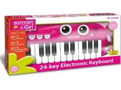 Bontempi Musikinstrument Elektronik-Keyboard pink 24 Tasten