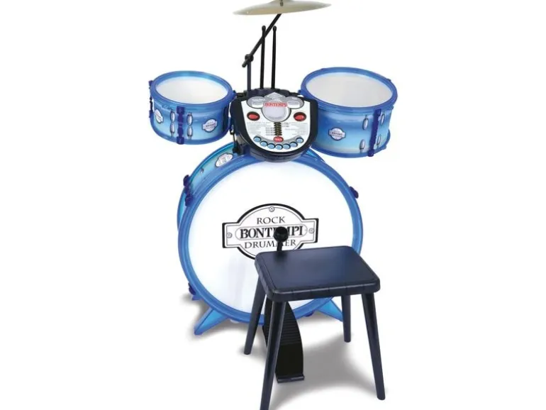 Bontempi Musikinstrument Schlagzeug mit Tutor