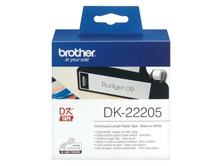 Brother Etikettenrolle DK-22205 Thermo Direct 62 mm x 30.48 m
