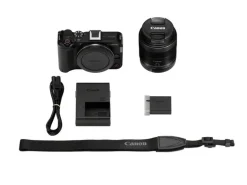 Canon Fotokamera EOS R50V RF-S 14-30mm Kit Schwarz