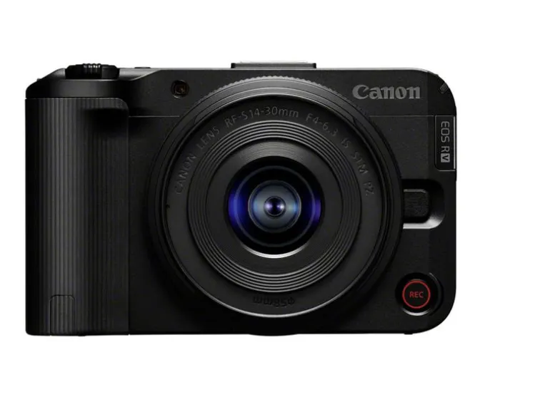 Canon Fotokamera EOS R50V RF-S 14-30mm Kit Schwarz