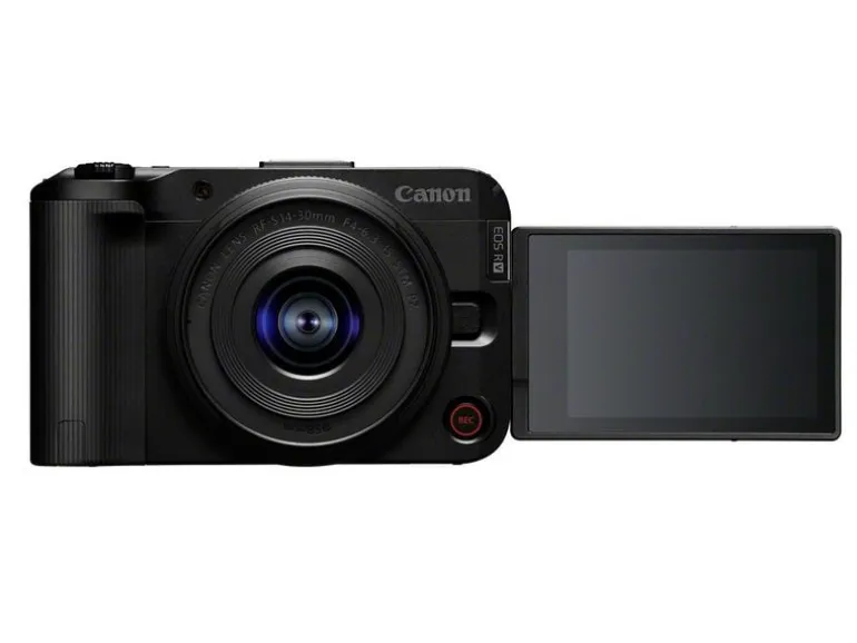 Canon Fotokamera EOS R50V RF-S 14-30mm Kit Schwarz