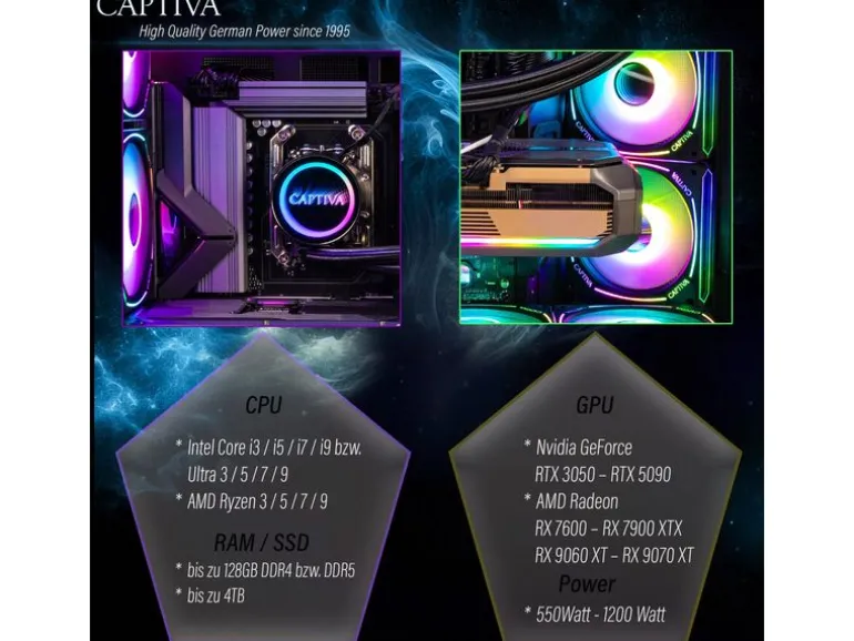Captiva Gaming PC Highend Gaming R90-092