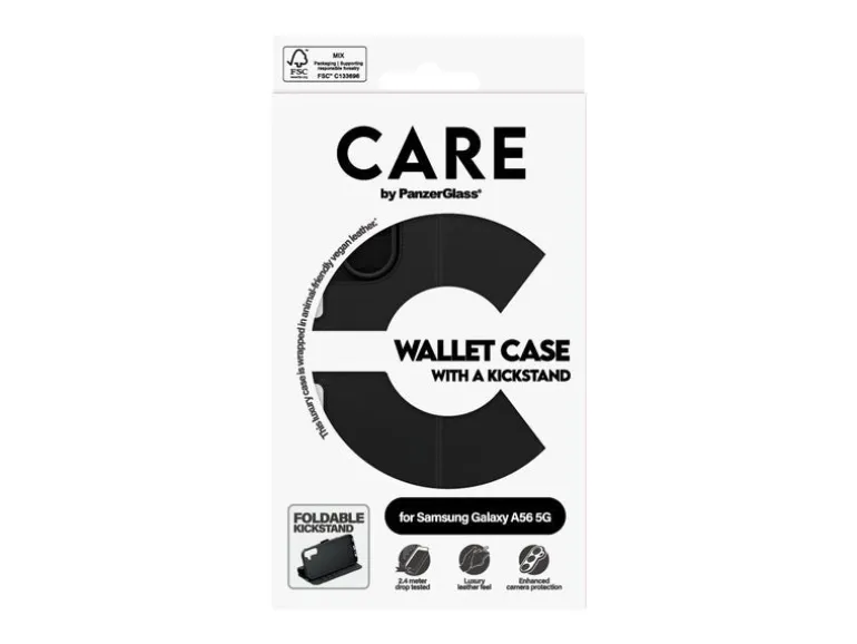 CARE Wallet Case Kickstand Galaxy A56 5G
